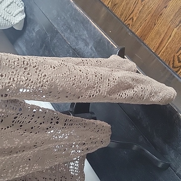 Free People Beach Dolman Dress Cover Up Button Down Oversized M U Hem - Picture 7 of 9